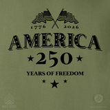 America 250 Years of Freedom Long Sleeve T-Shirt - SGT GRIT