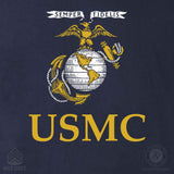 Old School Eagle, Globe, and Anchor Long Sleeve T-Shirt - SGT GRIT