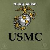 Old School Eagle, Globe, and Anchor Long Sleeve T-Shirt - SGT GRIT