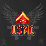 Personalized USMC Rank T-Shirt - SGT GRIT