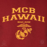 Marine Corps Base Collegiate EGA Long Sleeve T-Shirt