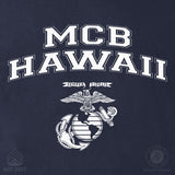 Marine Corps Base Collegiate EGA T-Shirt - SGT GRIT