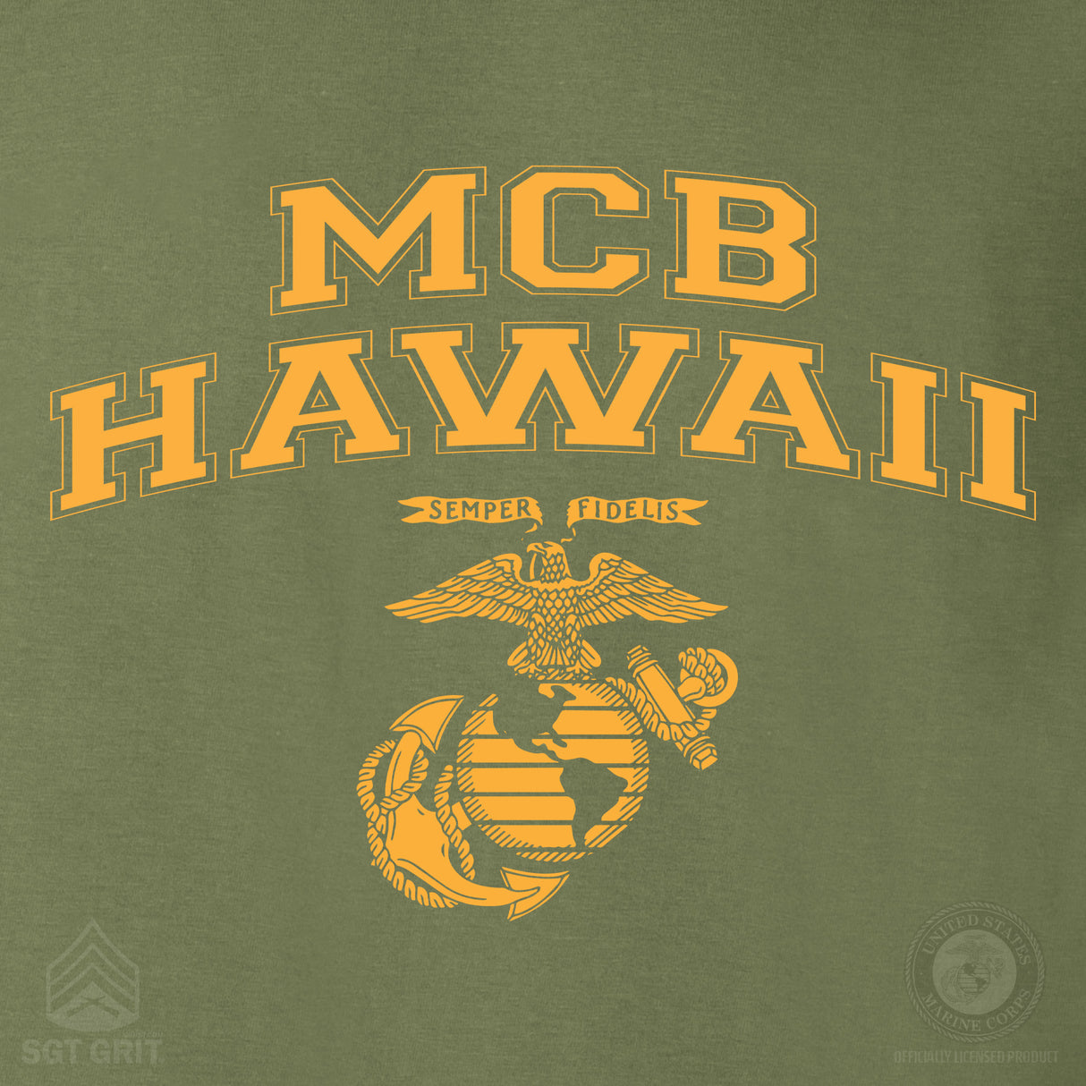 Marine Corps Base Collegiate EGA Hoodie