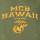 Marine Corps Base Collegiate EGA Long Sleeve T-Shirt