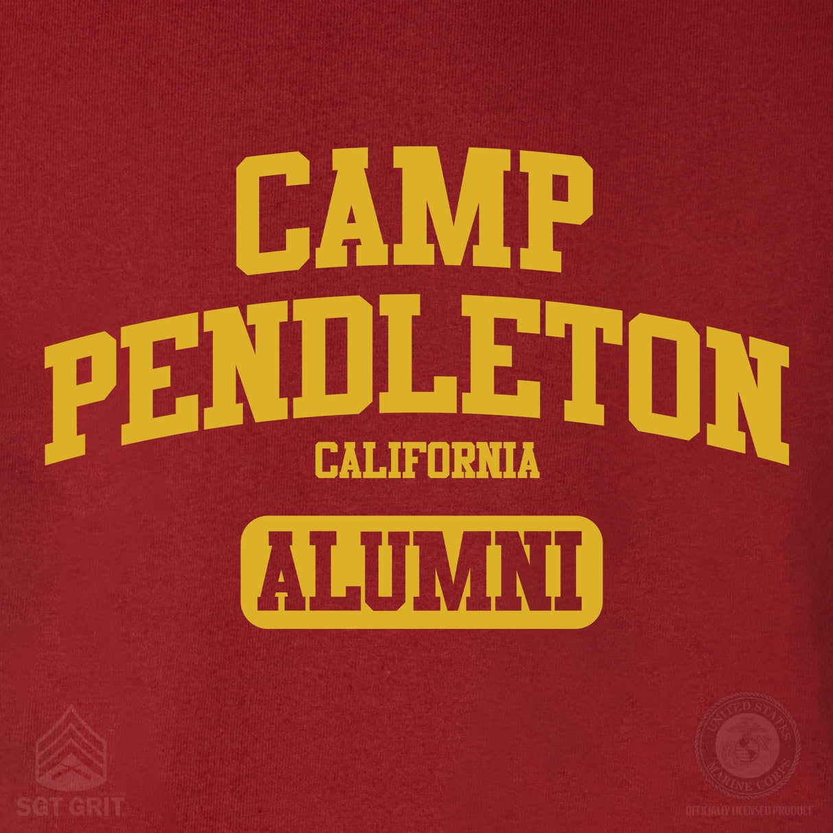 Marine Corps Base Collegiate Alumni T-Shirt