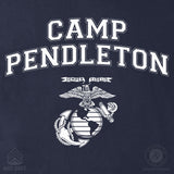 Marine Corps Base Collegiate EGA Long Sleeve T-Shirt