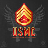 Personalized USMC Rank T-Shirt - SGT GRIT