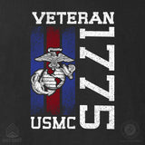 USMC Blood Stripe Veteran T-Shirt - SGT GRIT