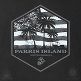 USMC Bootcamp Hexagon T-Shirt - Black - SGT GRIT