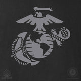 USMC Bootcamp Hexagon Back Design T-Shirt – Black - SGT GRIT