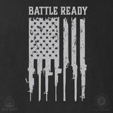 Battle Ready Flag T-Shirt -Back Design - SGT GRIT