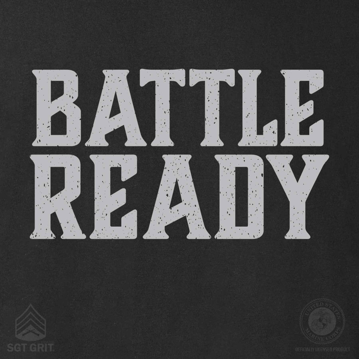 Battle Ready Flag T-Shirt -Back Design - SGT GRIT