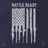 Battle Ready Flag T-Shirt -Back Design - SGT GRIT
