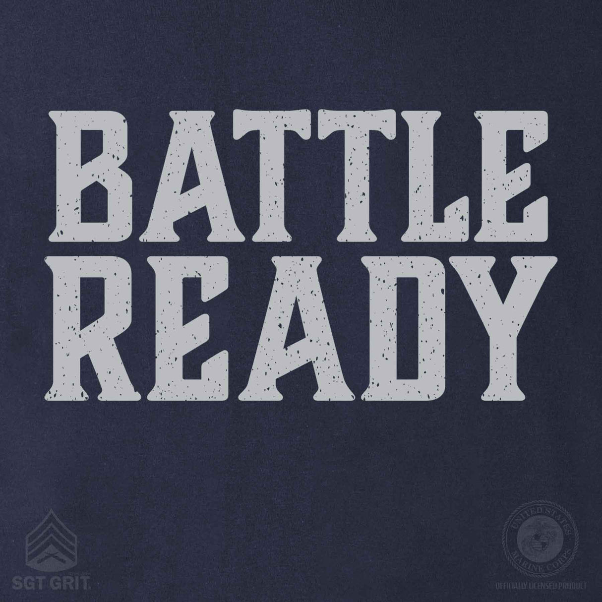 Battle Ready Flag T-Shirt -Back Design - SGT GRIT
