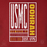 USMC Stamped Slogan T-Shirt - SGT GRIT