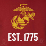 USMC Stamped Slogan T-Shirt - SGT GRIT