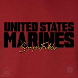 United States Marine Corps Semper Fidelis T-Shirt - SGT GRIT
