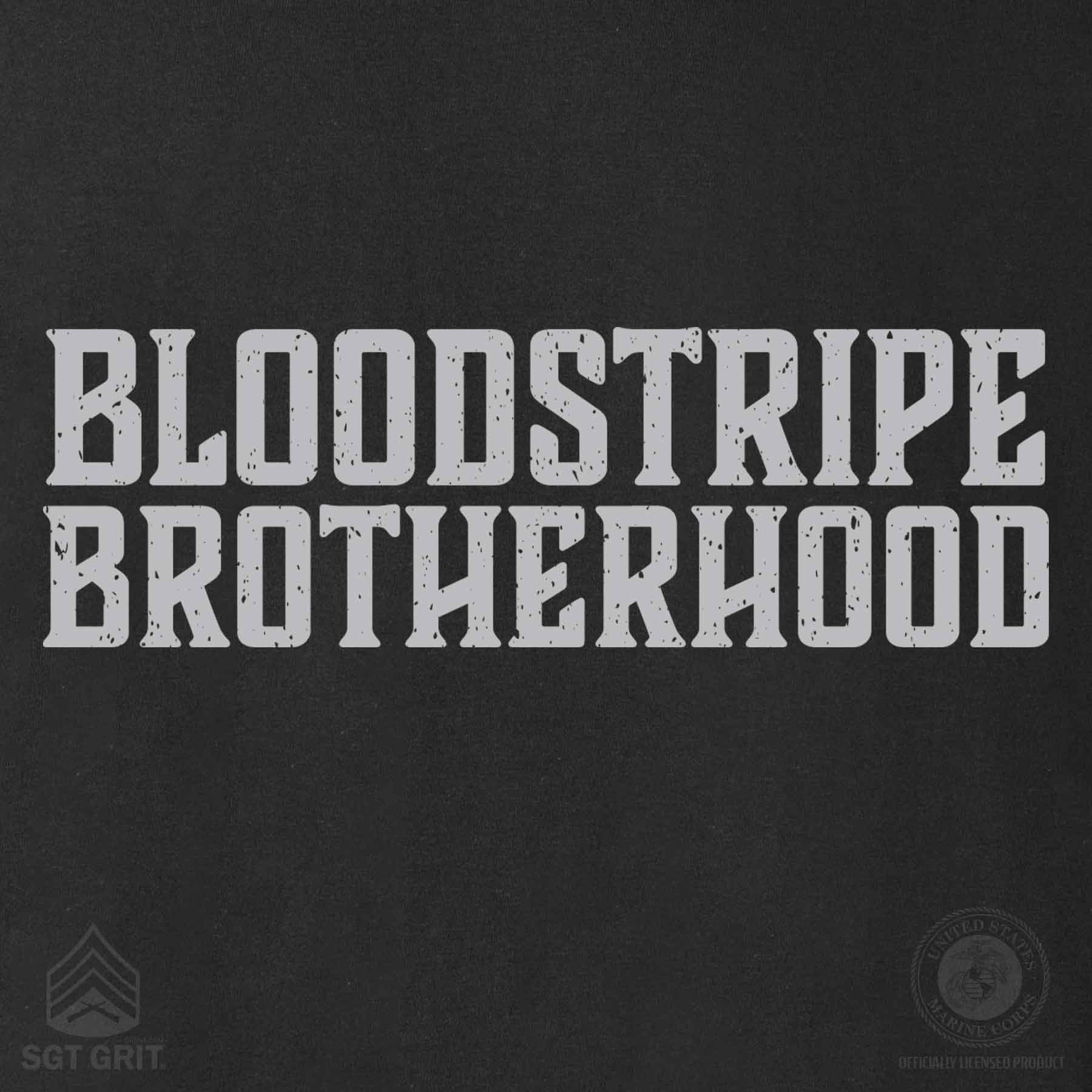 USMC Bloodstripe Brotherhood Flag T-Shirt | Marine Corps Tee – SGT