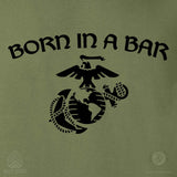 Born in a Bar Eagle, Globe, and Anchor T-Shirt - SGT GRIT