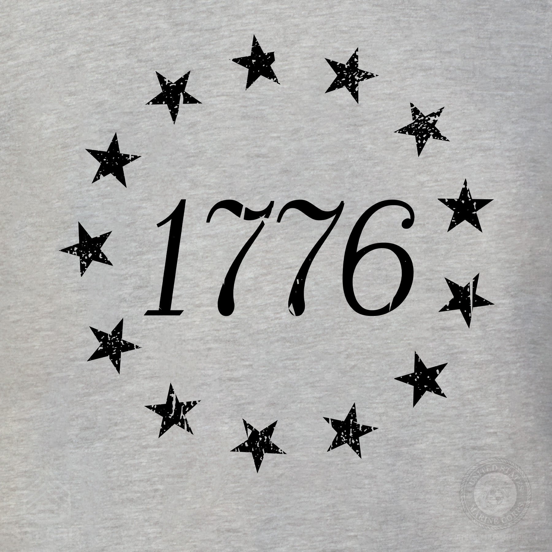 1776 Betsy Ross Flag T-Shirt | Patriotic USA Tee – SGT GRIT