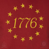 1776 Betsy Ross Flag T-Shirt - Back Design - SGT GRIT