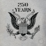 Vintage Eagle 250 Years T-Shirt- Gray - SGT GRIT