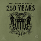 250 Years United We Stand T-Shirt - SGT GRIT
