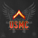 Personalized USMC Rank T-Shirt - SGT GRIT