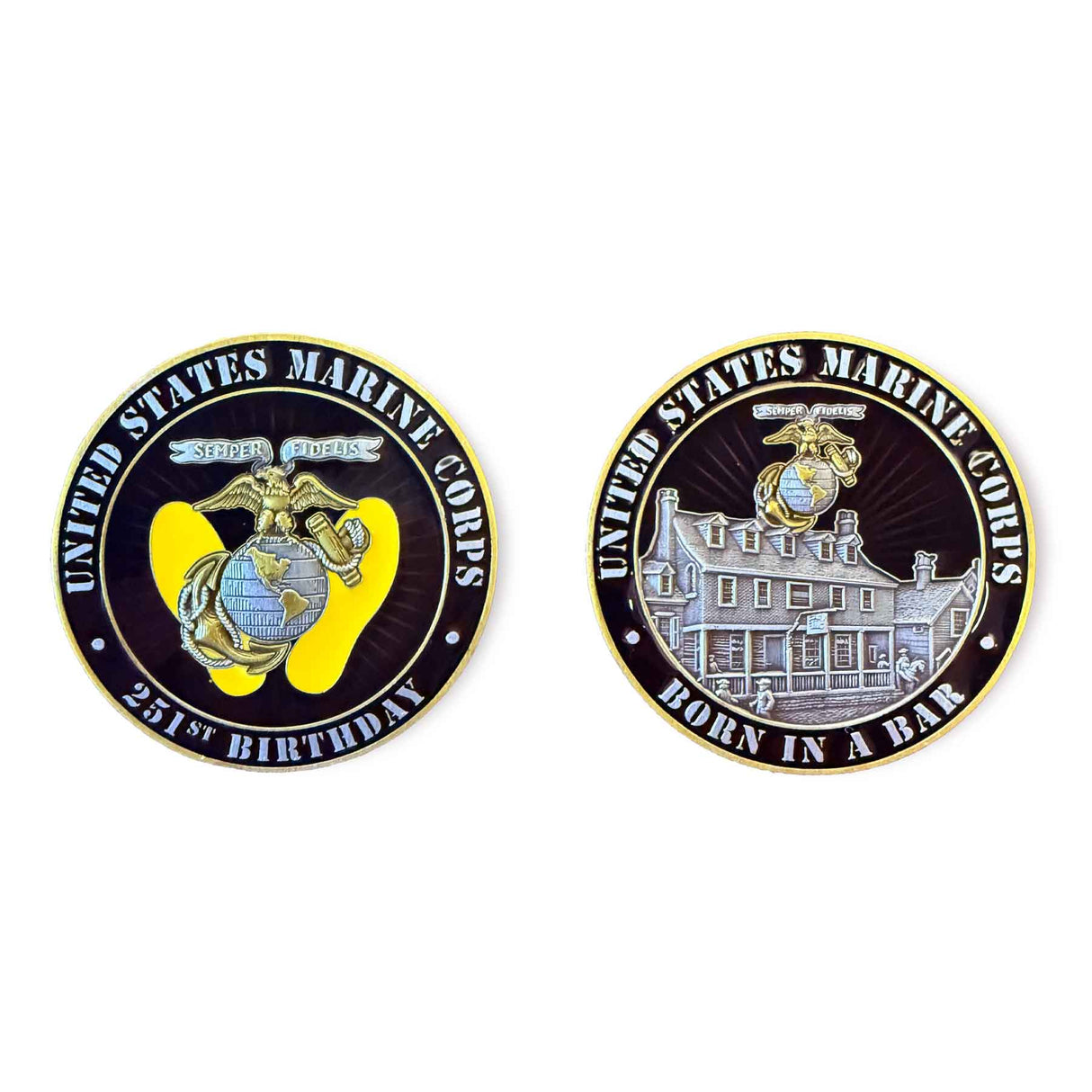 251st Birthday Coin - SGT GRIT