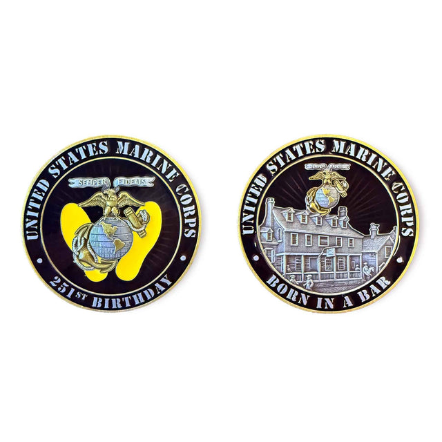 251st Birthday Coin - SGT GRIT