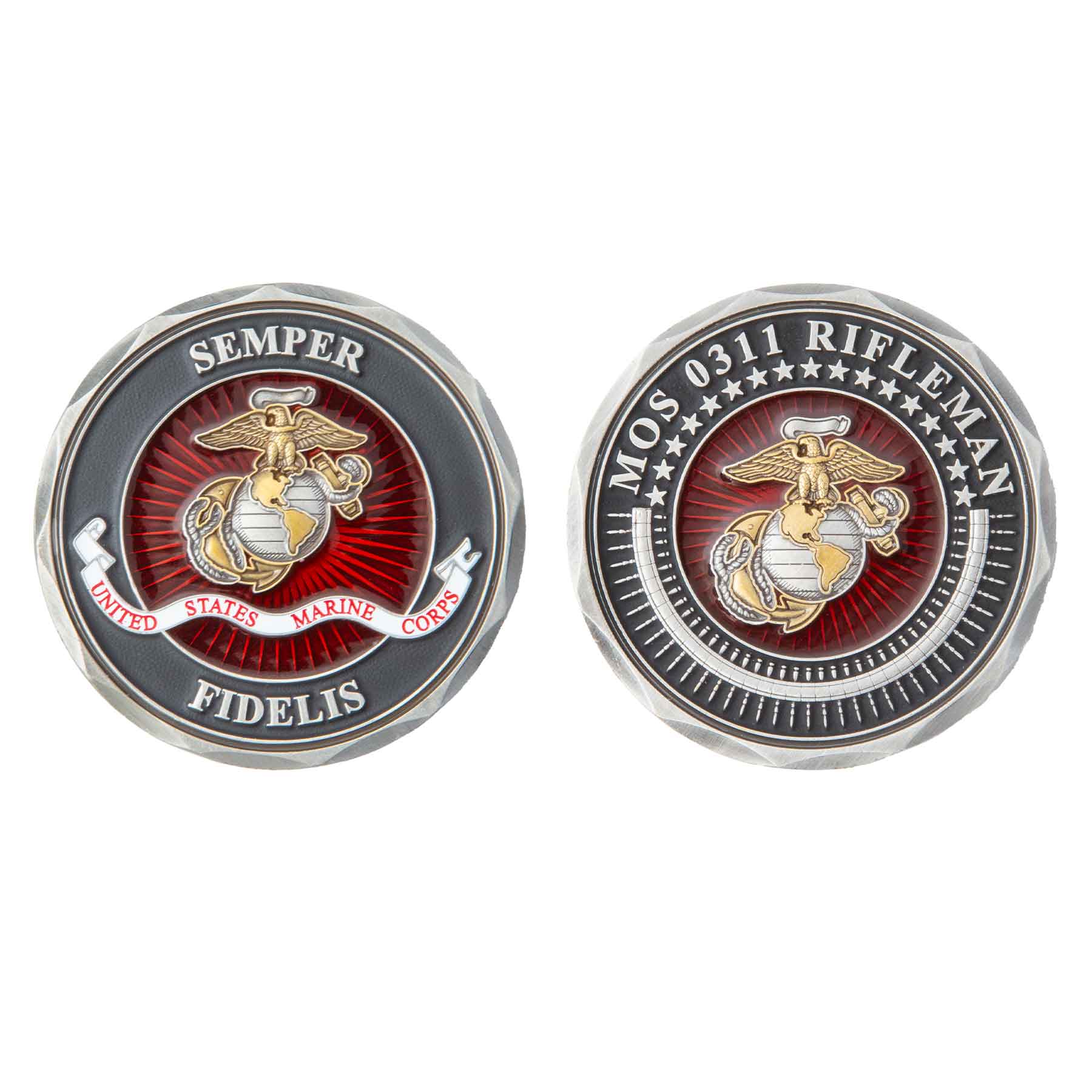 USMC Rifleman Challenge Coin – SGT GRIT