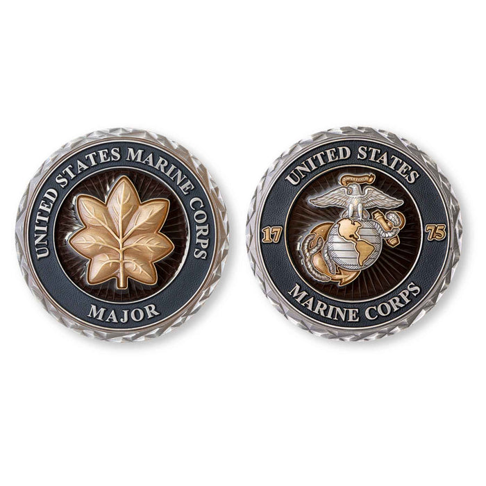 USMC Major Rank Challenge Coin — SGT GRIT