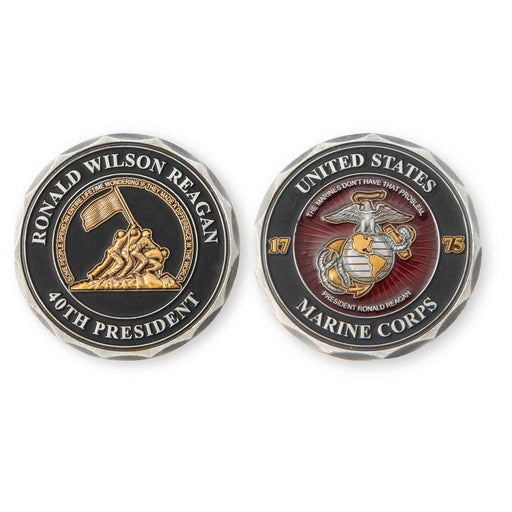 USMC Ronald Reagan Challenge Coin - SGT GRIT