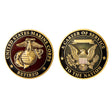 USMC A Career of Service Challenge Coin - SGT GRIT