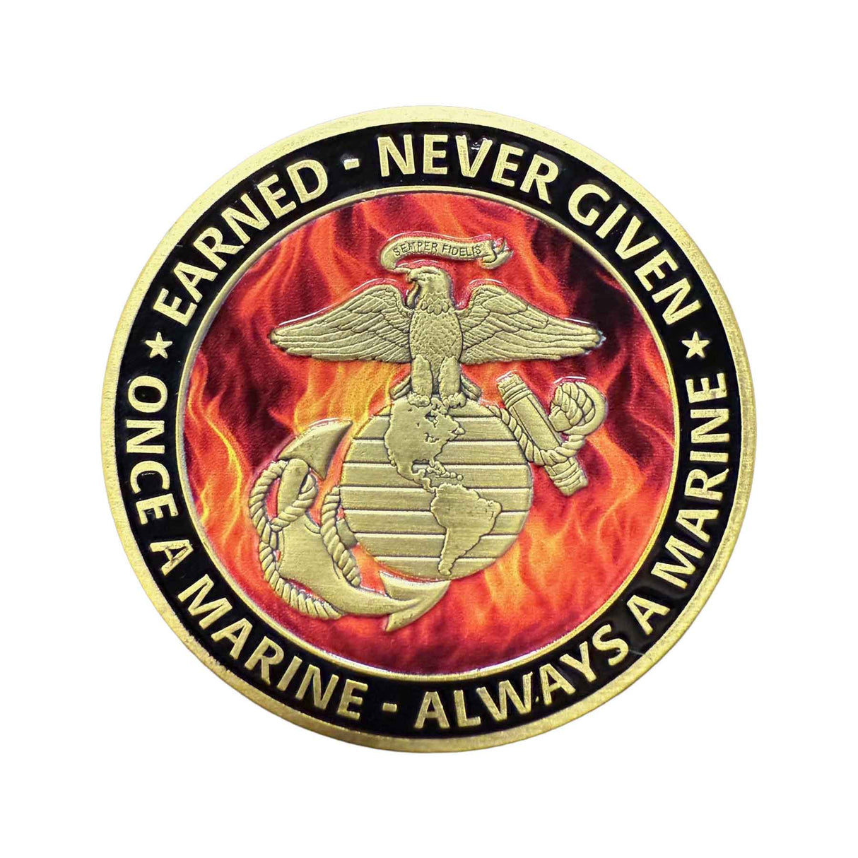 USMC "The Crucible" Challenge Coin - SGT GRIT