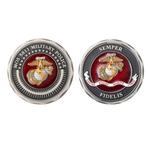 USMC Military Police Challenge Coin - SGT GRIT