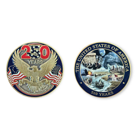 250 Years USA Challenge Coin - SGT GRIT