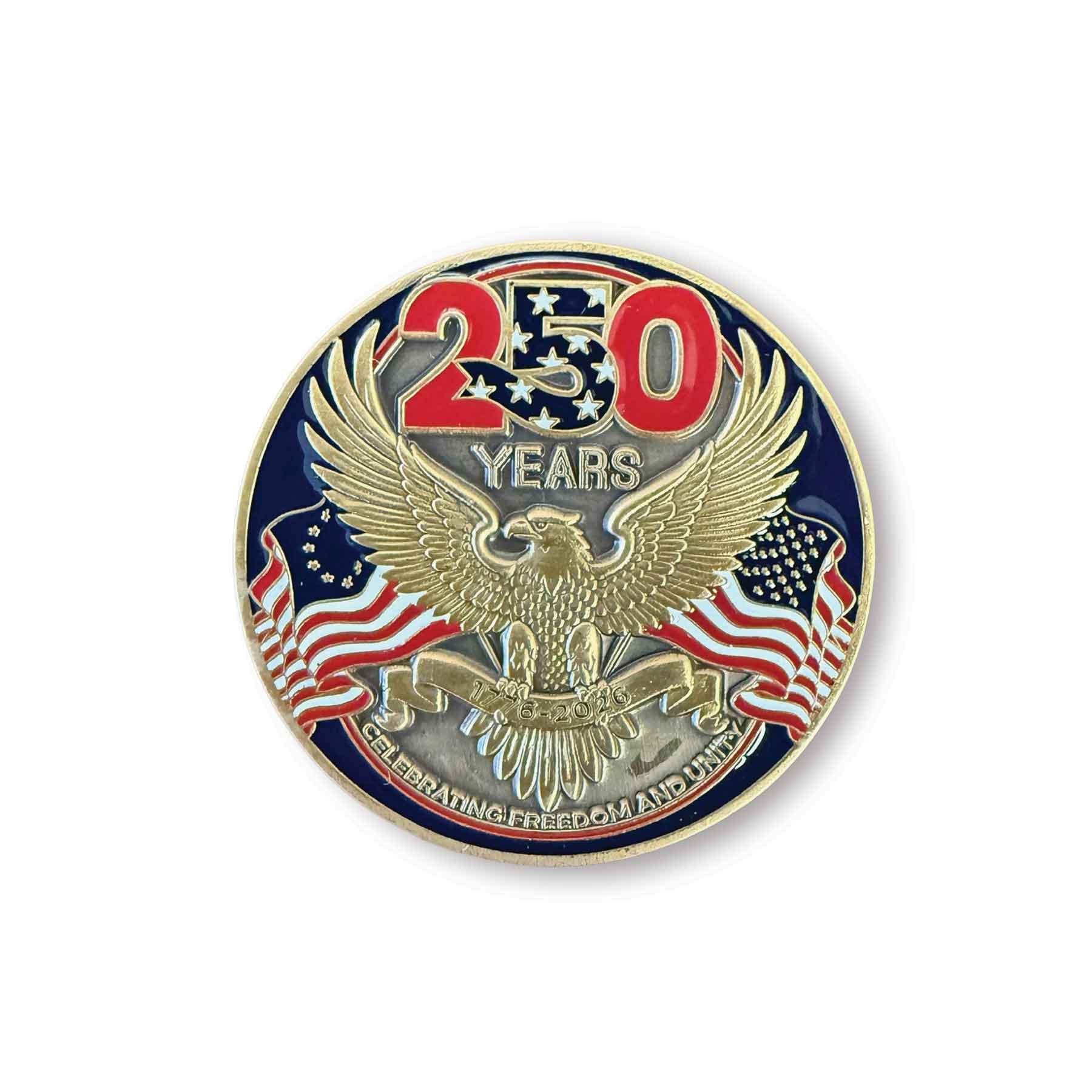250 Years USA Challenge Coin | American History Collectible – SGT GRIT