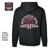 250 Years of Freedom Hoodie - Back Design - SGT GRIT