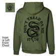 Don’t Tread On Me 1776 Hoodie - SGT GRIT