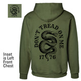 Don’t Tread On Me 1776 Hoodie - SGT GRIT
