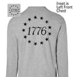 1776 Betsy Ross Flag Long Sleeve T-Shirt - Back Design - SGT GRIT