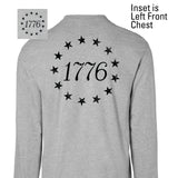 1776 Betsy Ross Flag Long Sleeve T-Shirt - Back Design - SGT GRIT