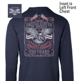 250 Years of Liberty & Freedom Long Sleeve T-Shirt - Back Design - SGT GRIT