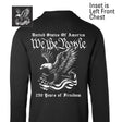 We The People 250 Years Eagle Long Sleeve T-Shirt- Back Design - SGT GRIT