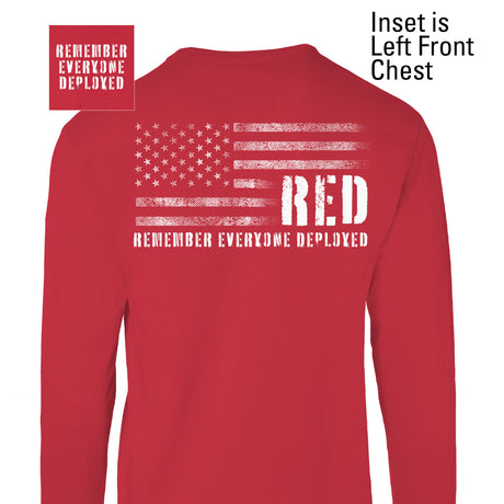 Remember Everyone Deployed Long Sleeve T-Shirt - SGT GRIT