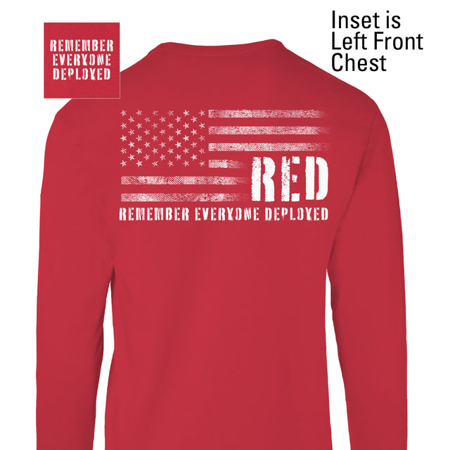 Remember Everyone Deployed Long Sleeve T-Shirt - SGT GRIT