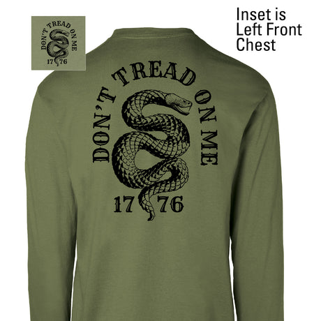 Don’t Tread On Me 1776 Long Sleeve T-Shirt - SGT GRIT