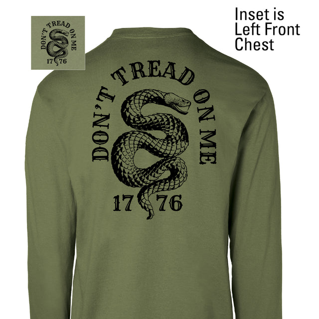 Don’t Tread On Me 1776 Long Sleeve T-Shirt - SGT GRIT
