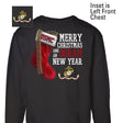 USMC Christmas Stocking Sweatshirt- Left Chest - SGT GRIT